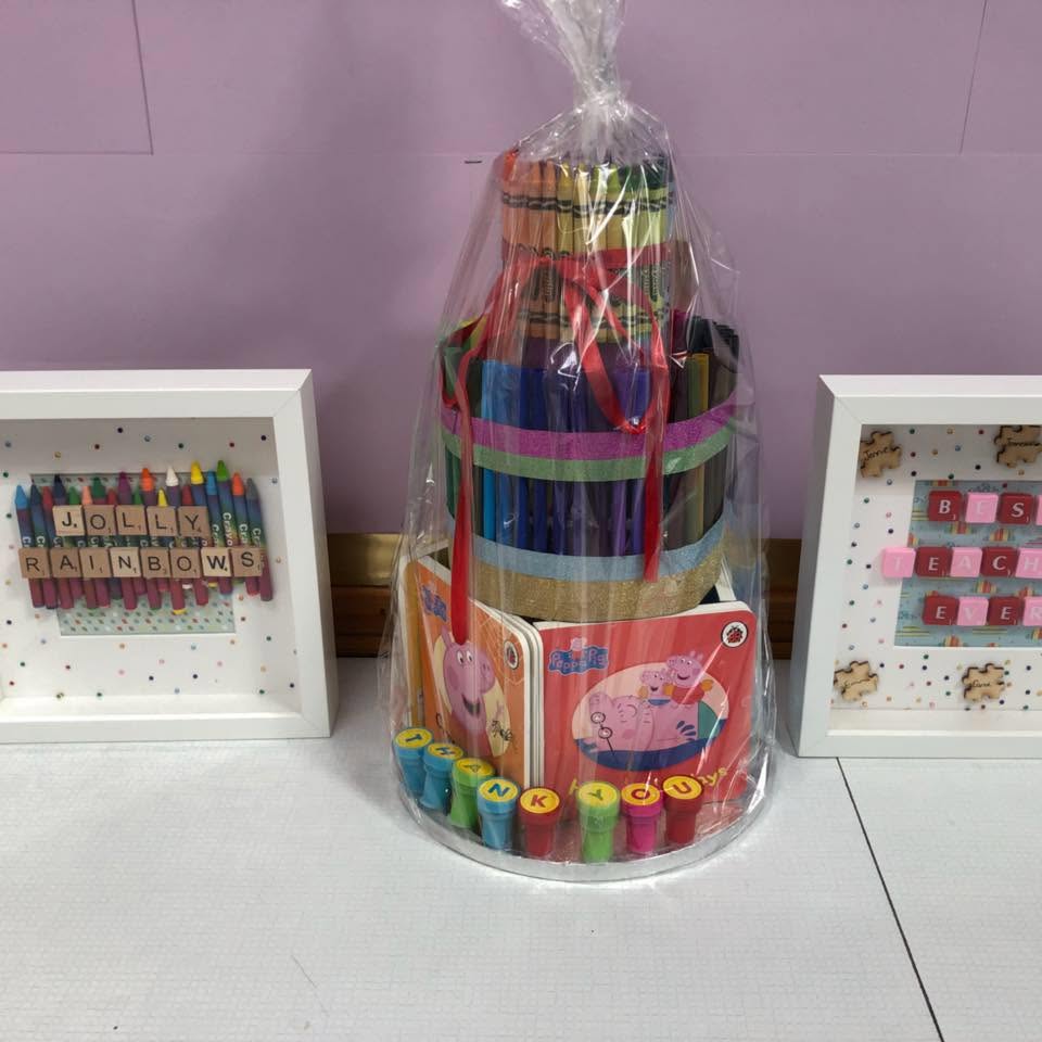 Pens and markers ready for craft time