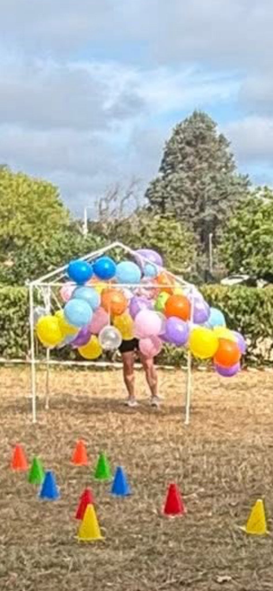 Party time with balloons